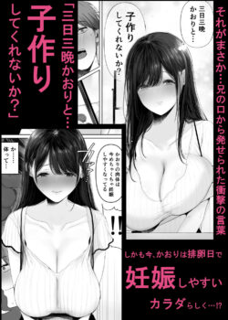 【FANZA同人紹介】 ずっと好きだった元グラドルの爆乳兄嫁と種付け交尾しまくる3日間。