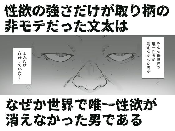 【FANZA同人紹介】 性楽園〜世界中の男から性欲が消えて俺だけがハーレムな件〜