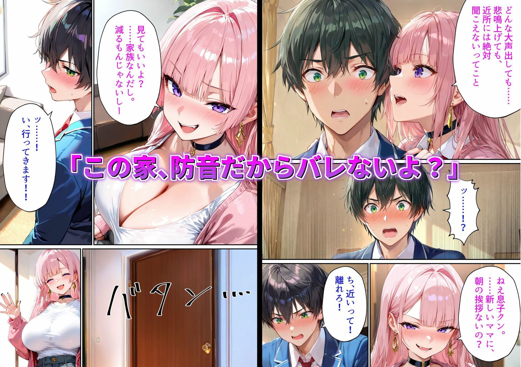 【FANZA同人紹介】 父の再婚相手は同級生のギャルでした。〜留守中の家で「孫作り」をねだる若すぎる義母〜