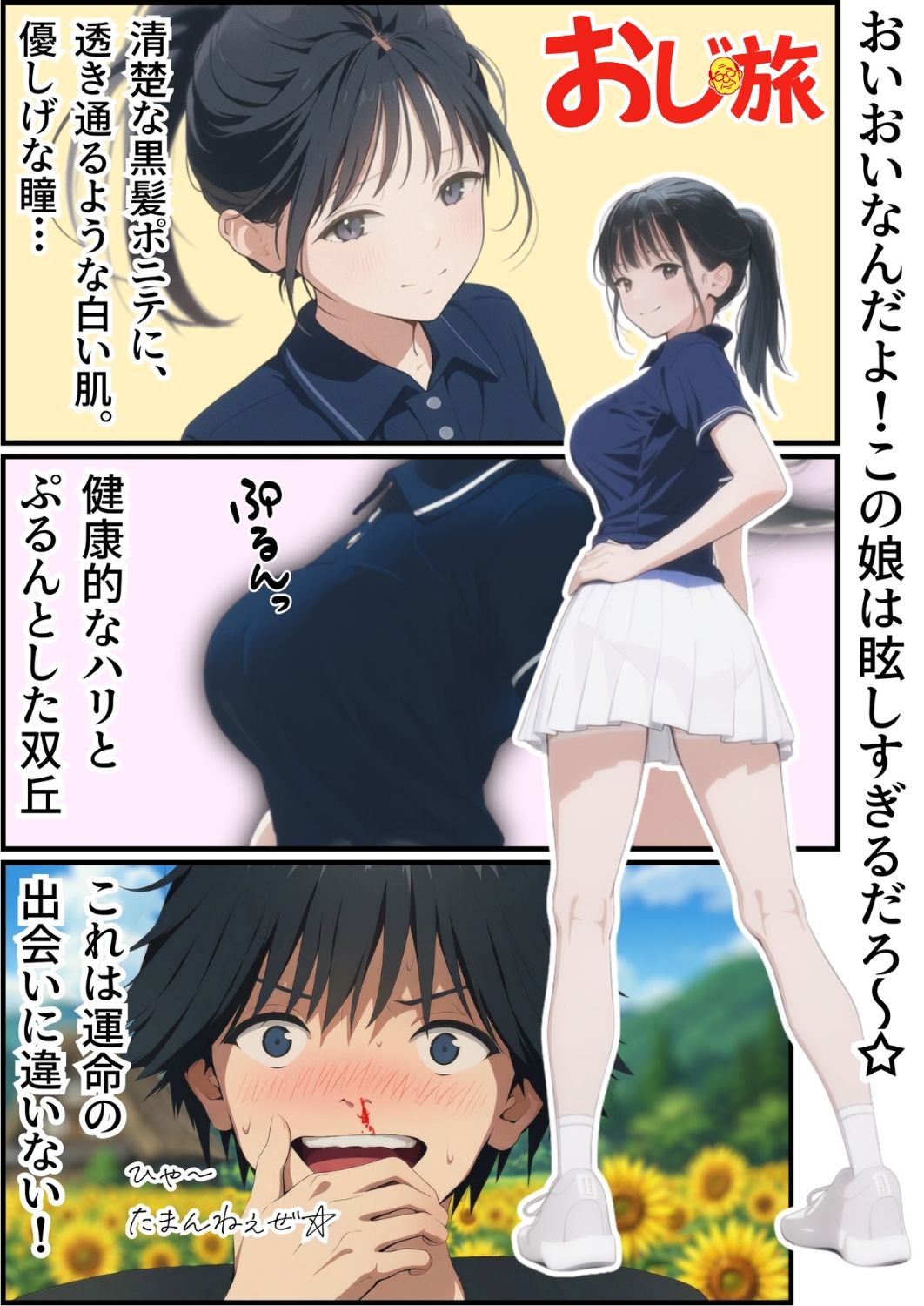 【FANZA同人紹介】 【義阜編】おじさん、私を旅に連れてって