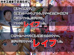【FANZA同人紹介】 ウド「ユメも何回もレ●プすると気持ちよくなるんだ。」