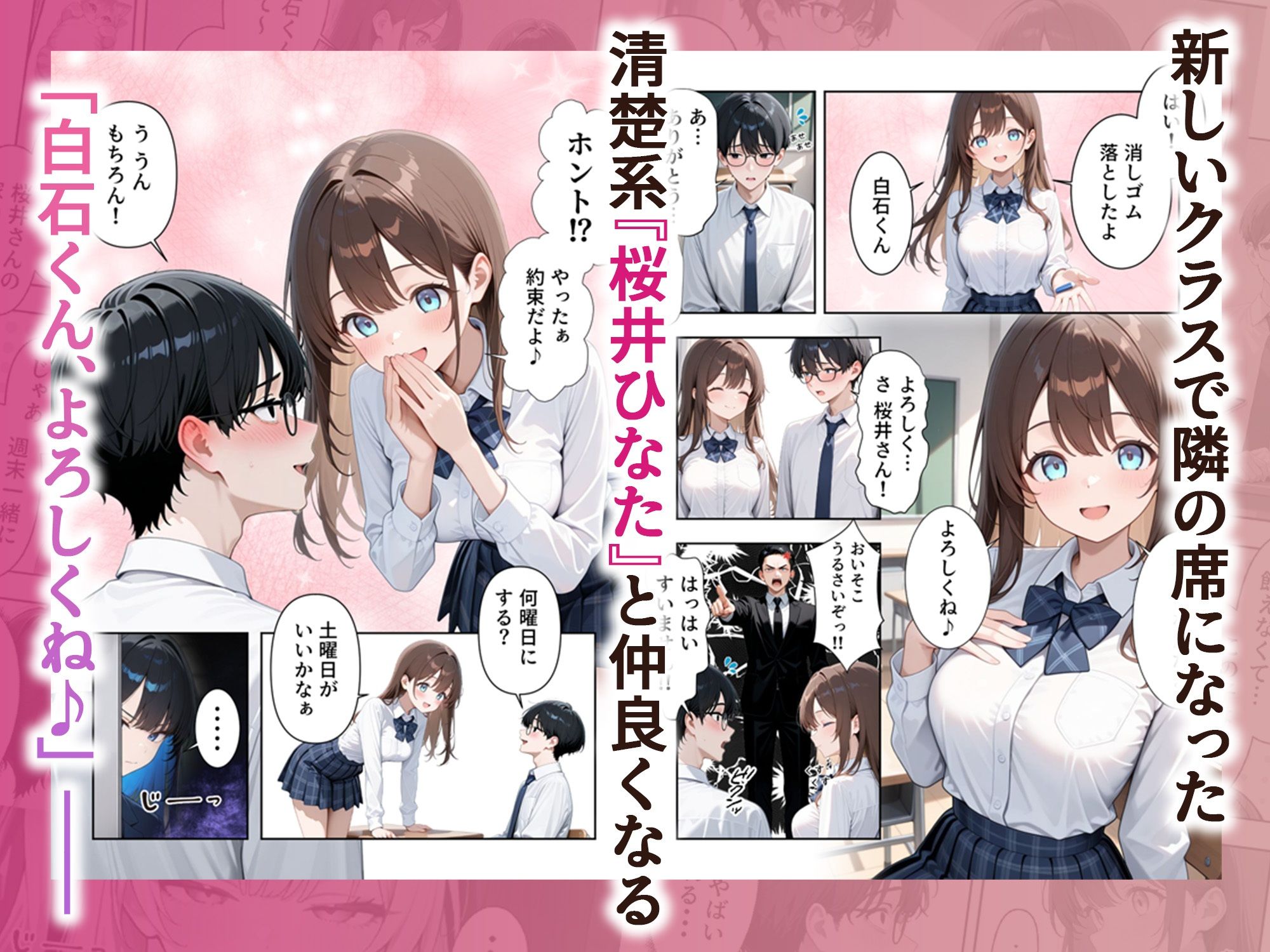 【FANZA同人紹介】 いじめられていた陰キャのボクが1軍ギャル達に中出し報復する話 〜メス堕ちリバース