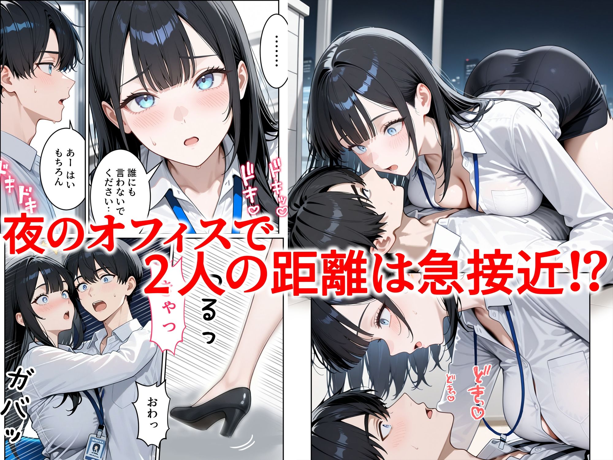 【FANZA同人紹介】 職場の人妻OLと浮気SEXしてしまった件