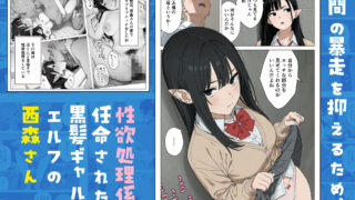【FANZA同人紹介】 僕の性欲処理係に、黒髪ギャルエルフが任命された話2
