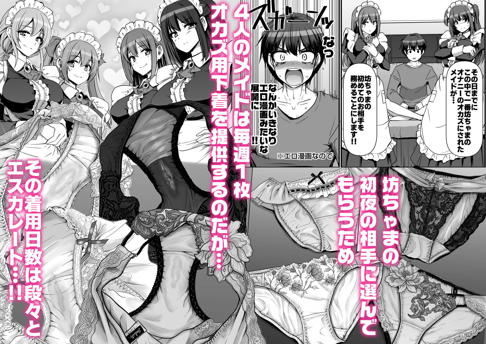 【FANZA同人紹介】 激闘！！おま◯こメイド決定戦！！