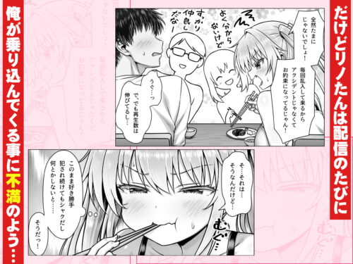 【FANZA同人紹介】 竿役募集してる推しの爆乳エロ配信者が妹になりました2