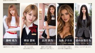 【FANZA同人紹介】 催淫アプリSAIIN ―透視・時間停止・触手まで、街ごと全部入り―（実写系）